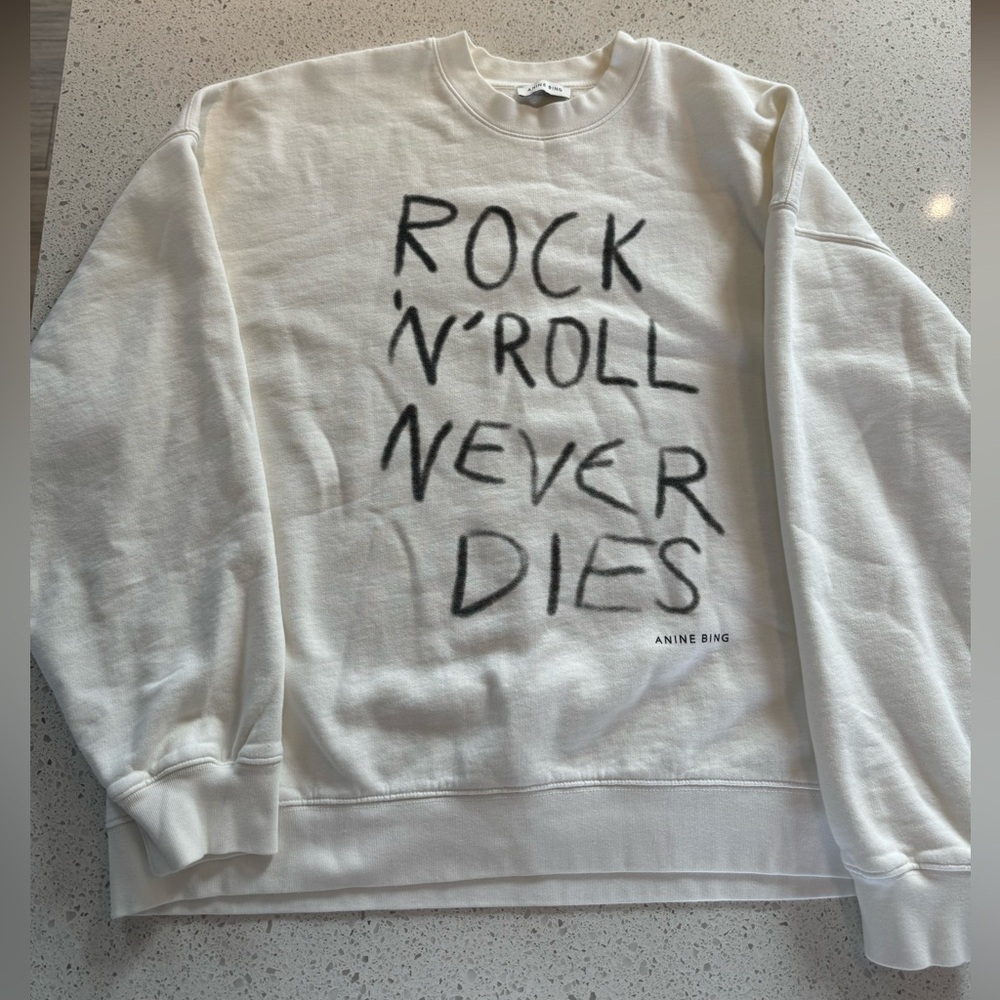 Anine Bing Miles Sweatshirt, size L